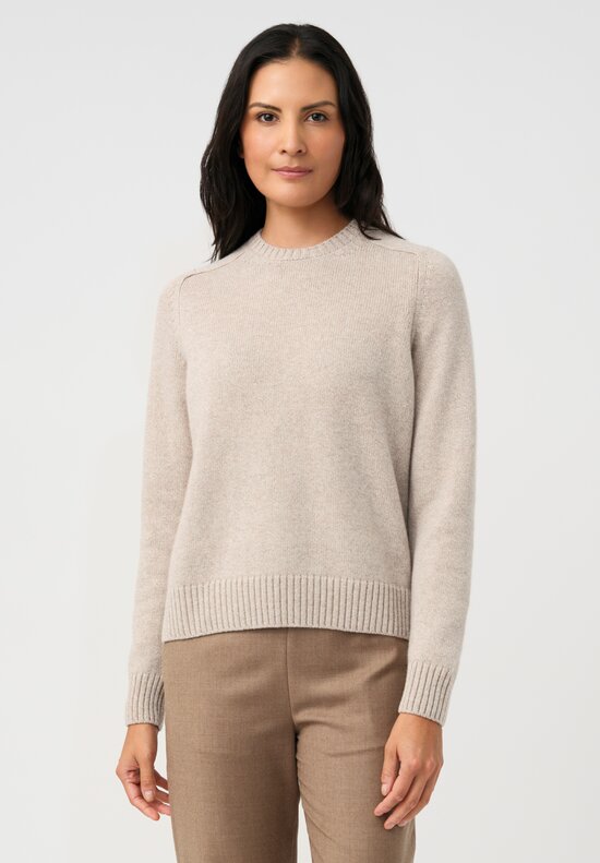Agnona Cashmere Saddle Sleeve Sweater