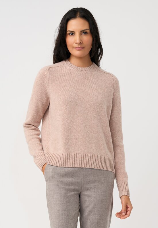 Agnona Cashmere Saddle Sleeve Sweater