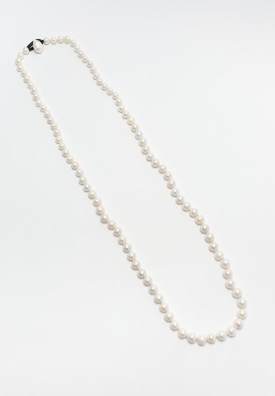 Monies Astrée 53.5 Inch Long Freshwater & Baroque Pearl Necklace