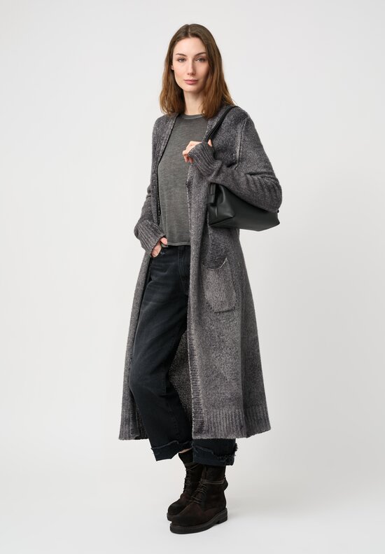 Avant Toi Cashmere & Silk Off Gauge Girocollo Sweater