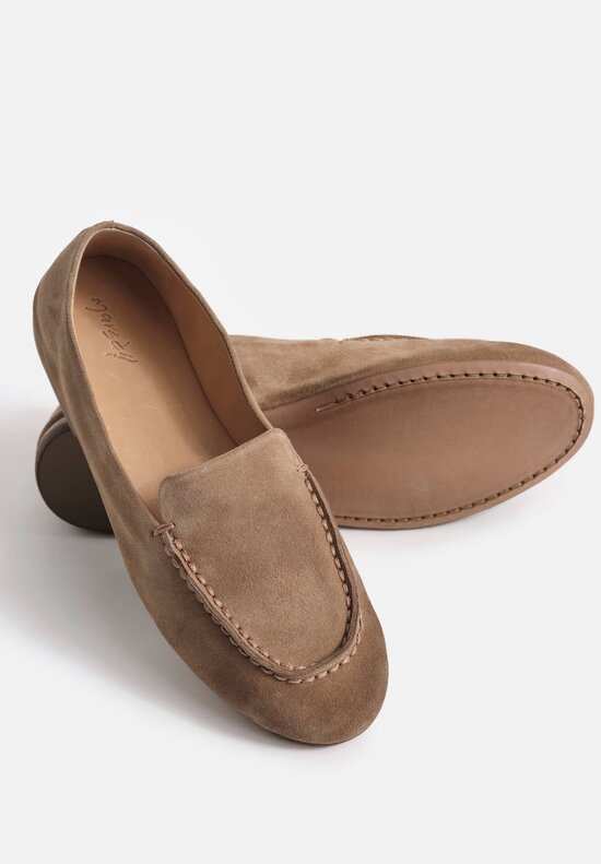 Marsèll Suede Mandolo Moccasin Loafers