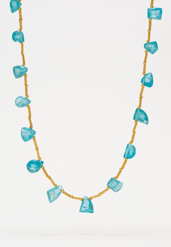 Greig Porter 18K Appetite & Gold Beaded Necklace 17