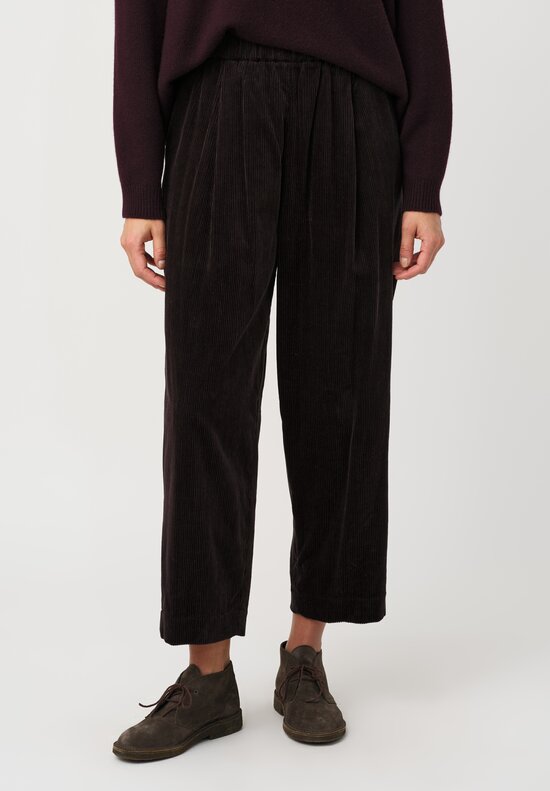 Arts & Science Cotton Corduroy One Tuck Relaxed Fit Pants