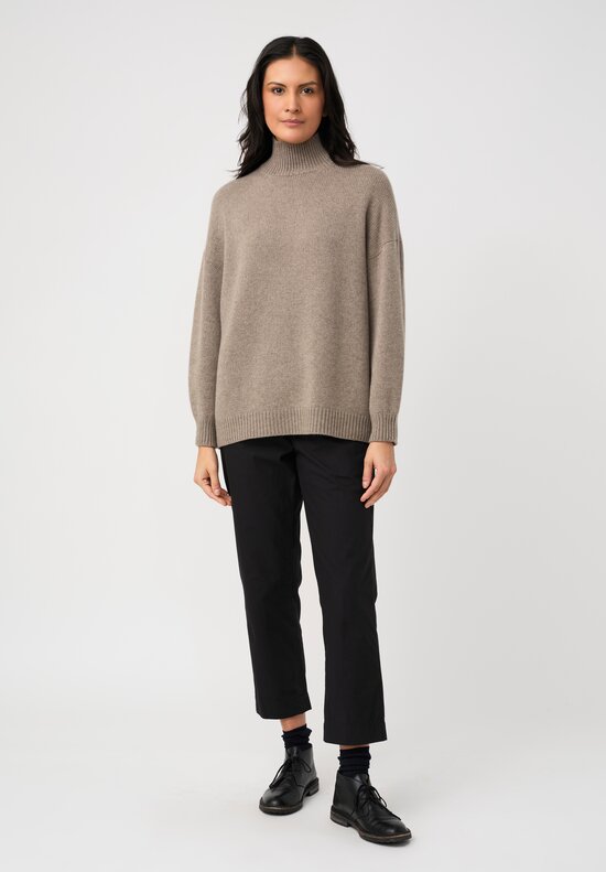 Arts & Science Cashmere Back Line Turtleneck Sweater