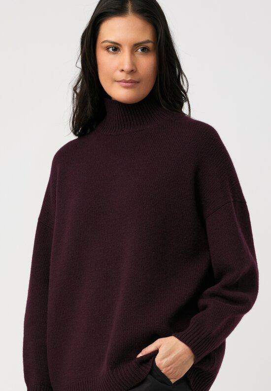 Arts & Science Cashmere Back Line Turtleneck Sweater