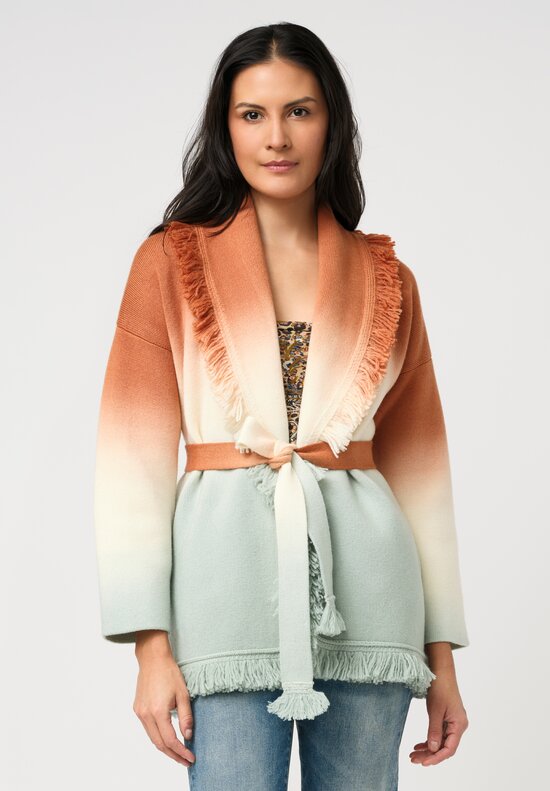 Alanui Ombré Shades of Shore Cardigan