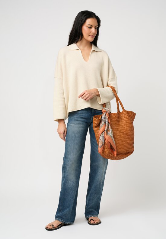 Alanui Cotton Denim Blue Moon Straight Leg Jeans