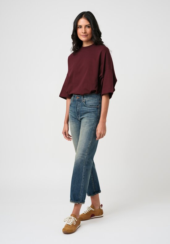 Hey Gang Japanese Selvedge Denim Loose Crop Jeans
