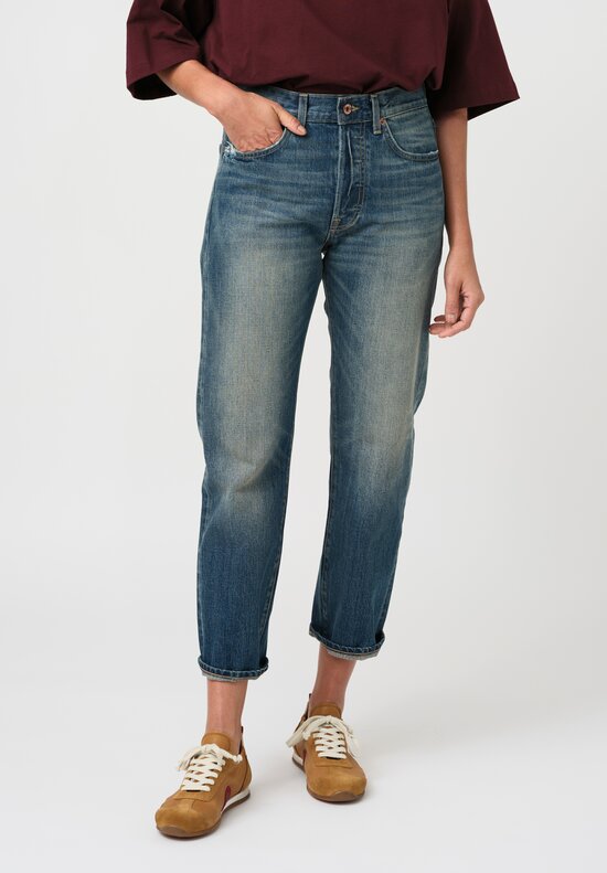 Hey Gang Japanese Selvedge Denim Loose Crop Jeans