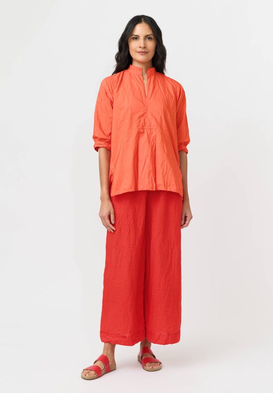 Daniela Gregis Solid Washed Cotton Kora Top