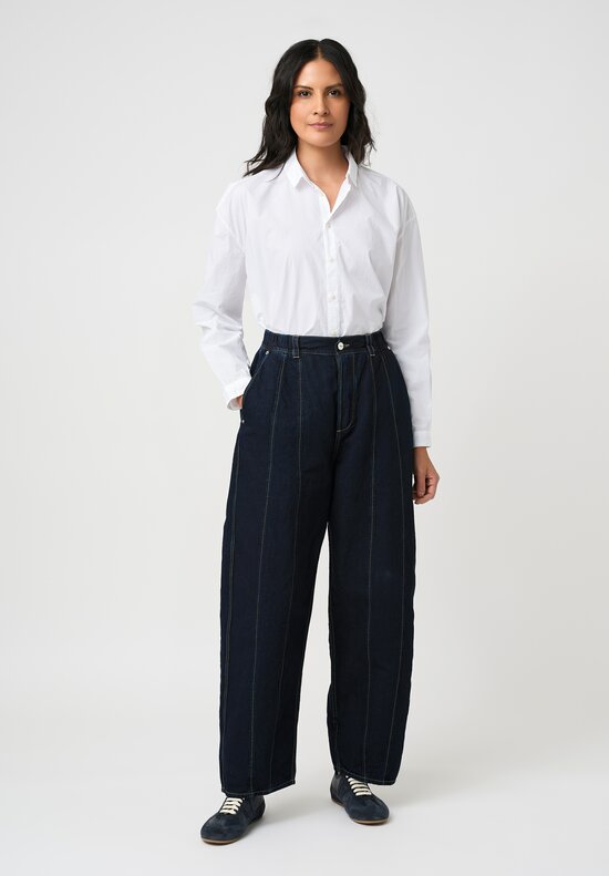 Toogood Cotton Hemp Rinsed Denim Hiker Jeans