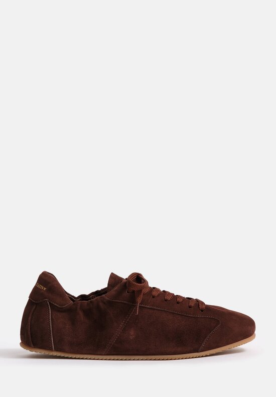 Officine Creative Suede Leather Lace Up Ballet Sneakers