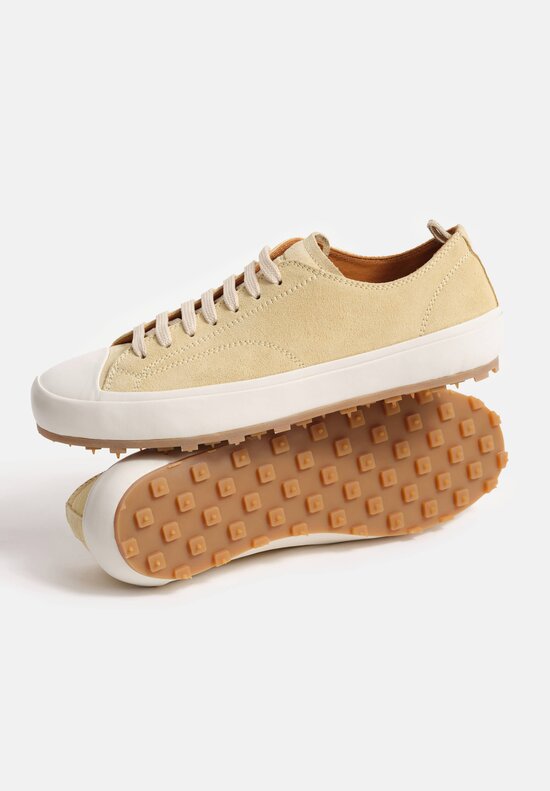 Officine Creative Suede Leather Vulcan Sneakers