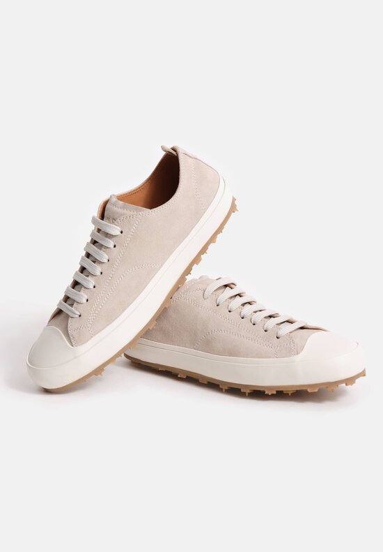 Officine Creative Suede Leather Vulcan Sneakers