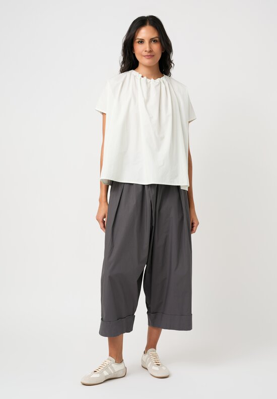 Toogood Cotton Poplin Wide Leg Baker Trouser