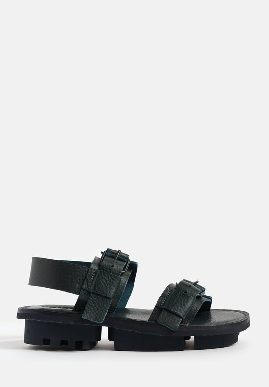 Trippen Waxed Leather Buckled Review Sandal