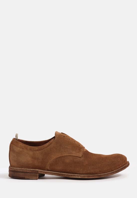 Officine Creative Suede Lexikon Derby Shoes