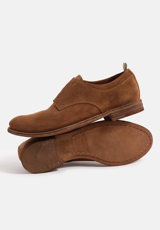 Officine Creative Suede Lexikon Derby Shoes