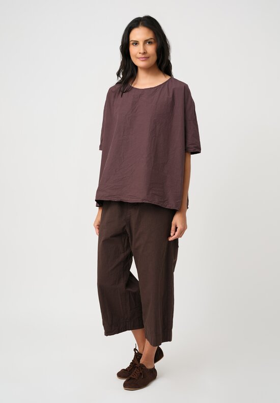 Album di Famiglia Tissue Cotton Simple T-Shirt Top
