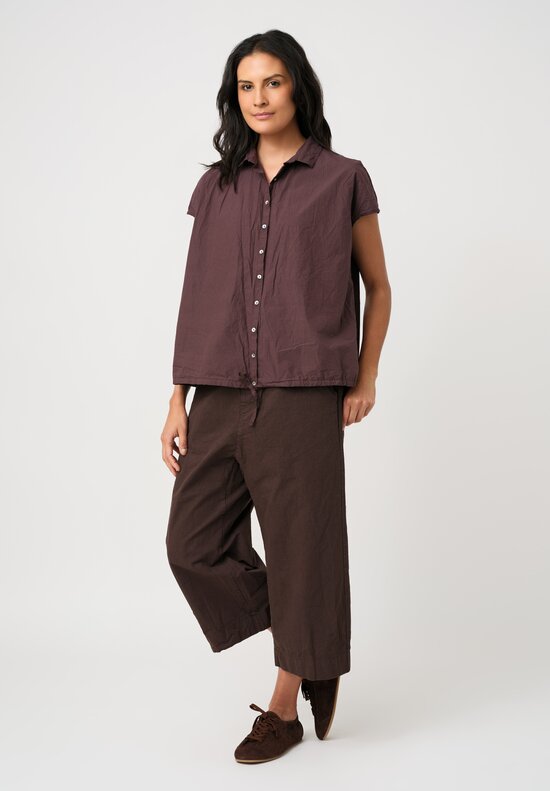 Album di Famiglia Compact Cotton W&S Pull On Cropped Pants