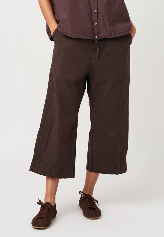 Album di Famiglia Compact Cotton W&S Pull On Cropped Pants