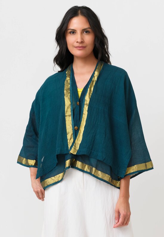 Gilda Midani Woven Cotton Layered Indra Shirt