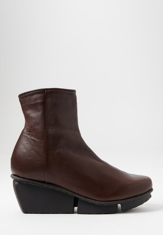 Trippen Force Reduced Ankle Bootie in Espresso	