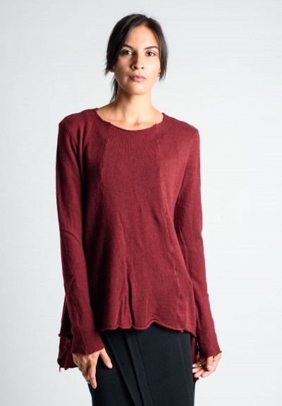 Rundholz Cashmere Pullover in Barolo | Santa Fe Dry Goods Trippen ...