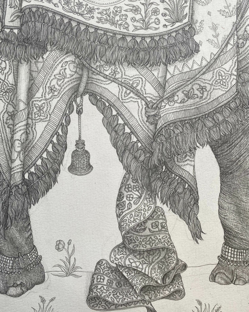 Sabina Savage Drawings: PANCHATANTRA Elephant