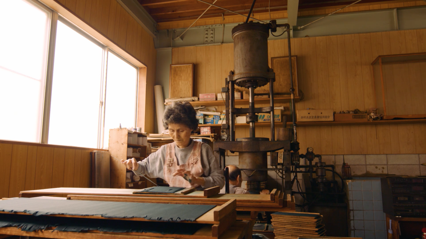 Awajji Incense Makers in Workshop