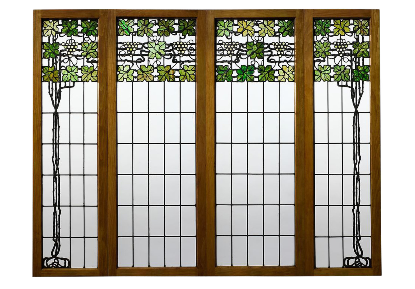John Scott Bradstreet Designed Stained Glass Window from Arts & Crafts Movement