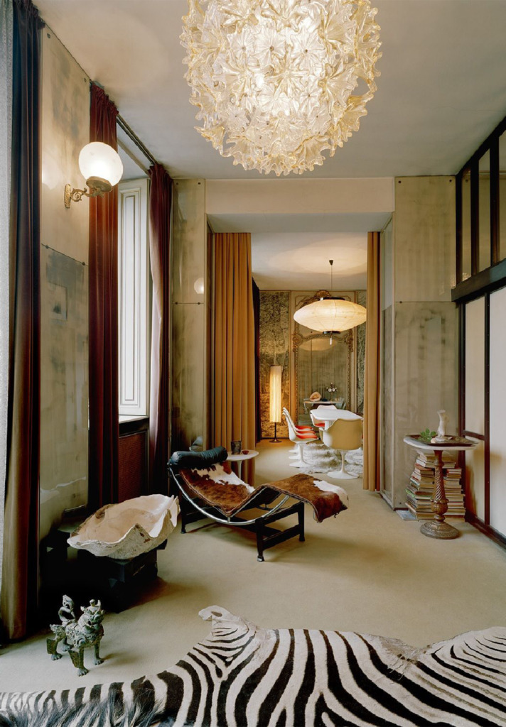 Interior of Carlo Mollino's Secret Turin Apartment
