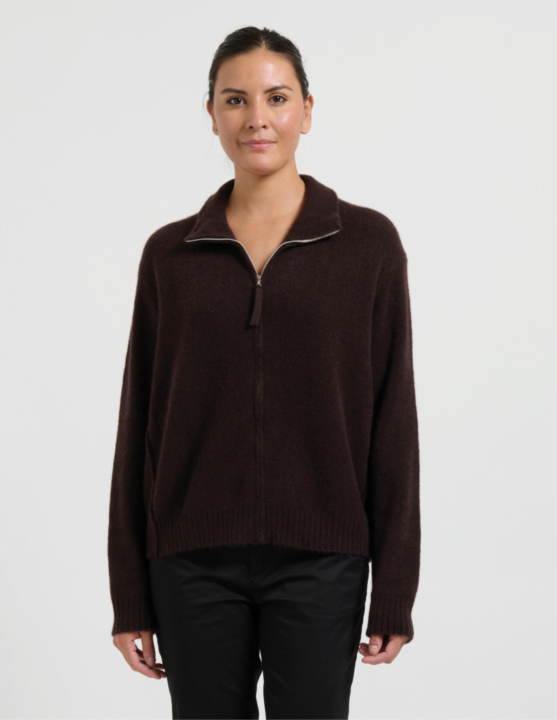 Boboutic Zip-Up Sweater