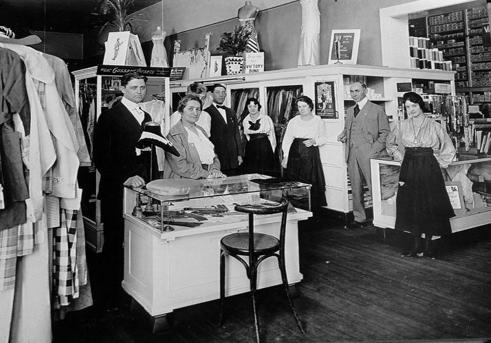 Interior of The White House clothing shop
